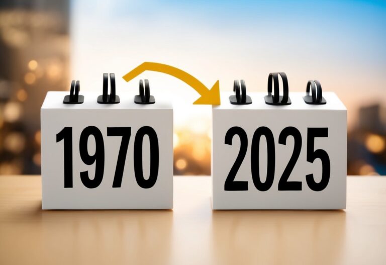 Quem nasceu em 1970 tem quantos anos em 2025?