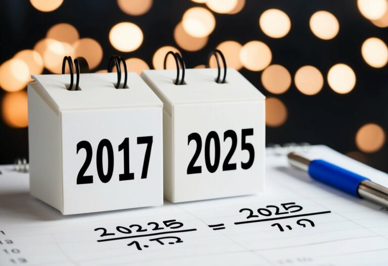 Quem nasceu em 2017 tem quantos anos em 2025?