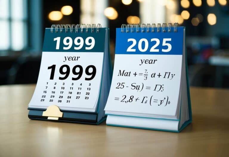 Quem nasceu em 1999 tem quantos anos em 2025?