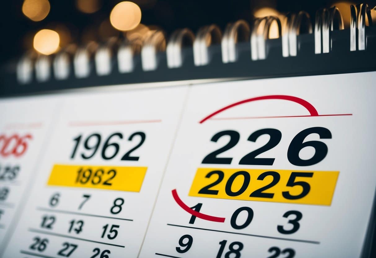 Quem nasceu em 1962 tem quantos anos em 2025?