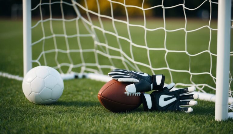 O que são luvas no futebol?