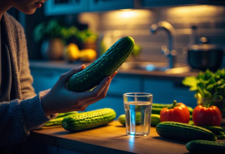 Comer pepino à noite faz mal? Entenda os efeitos no seu corpo antes de dormir