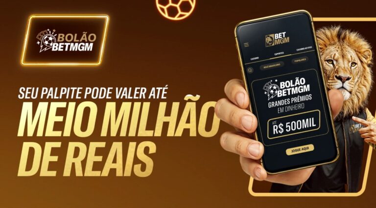 Jackpot do Bolão BetMGM: Transforme seu conhecimento em futebol em até R0 Mil!